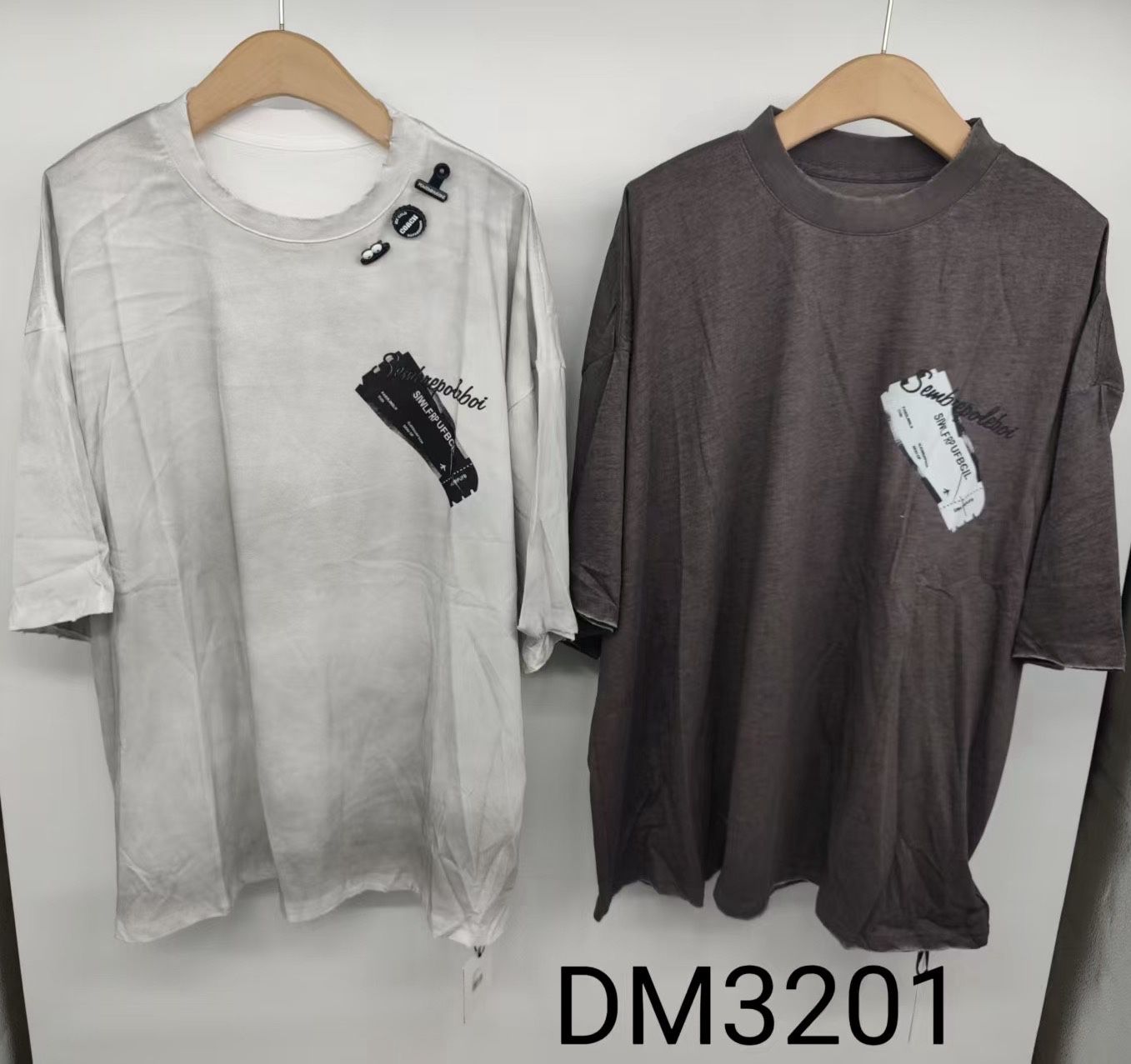 Oversized Printed T‑Shirt