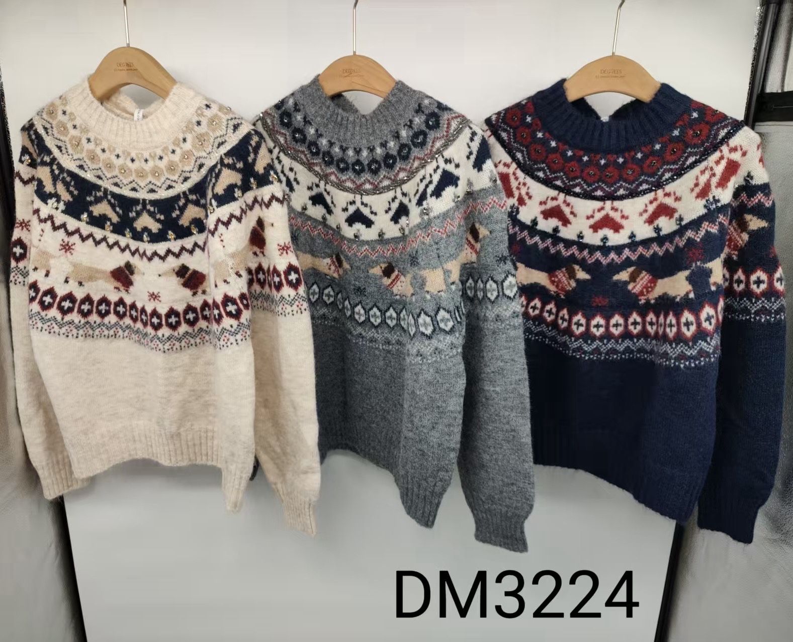 Geometric Pattern Sweater