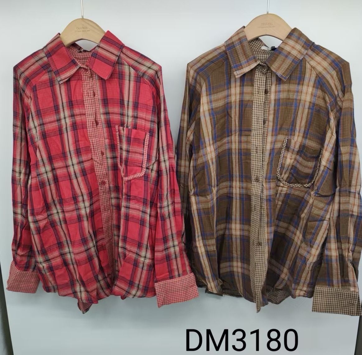 Checked Shirt with Collar