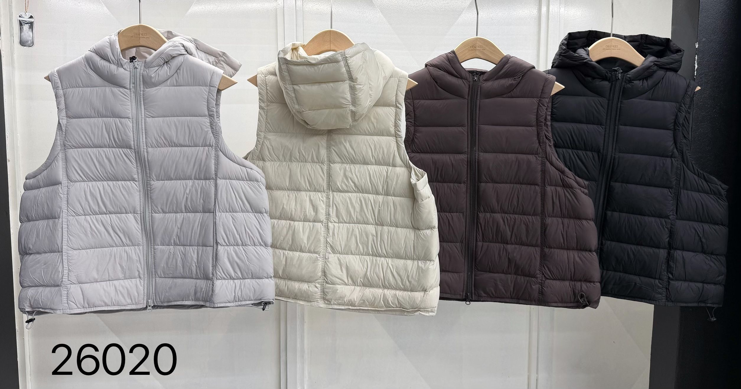 Quilted Hooded Vest