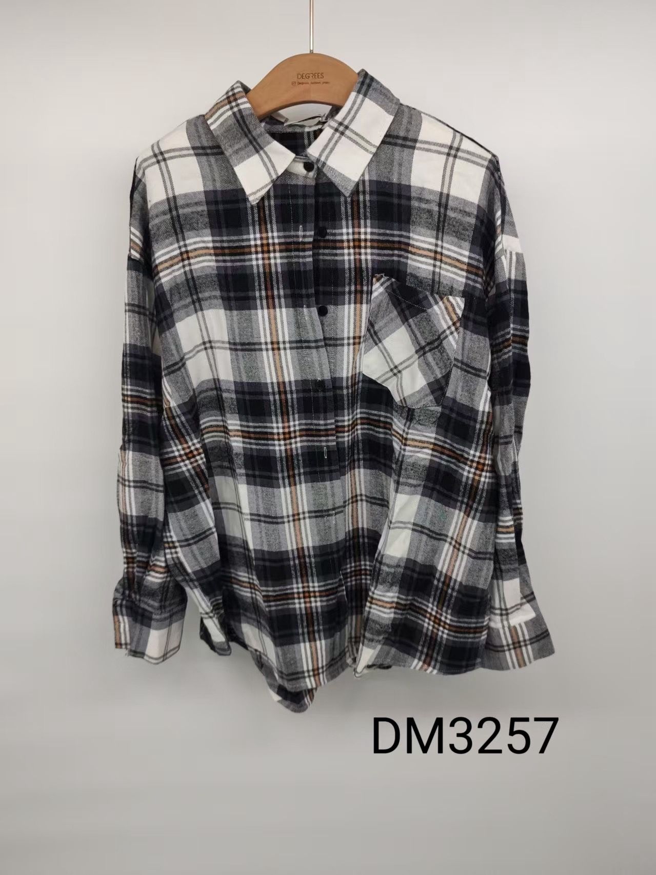 Oversized Checked Shirt