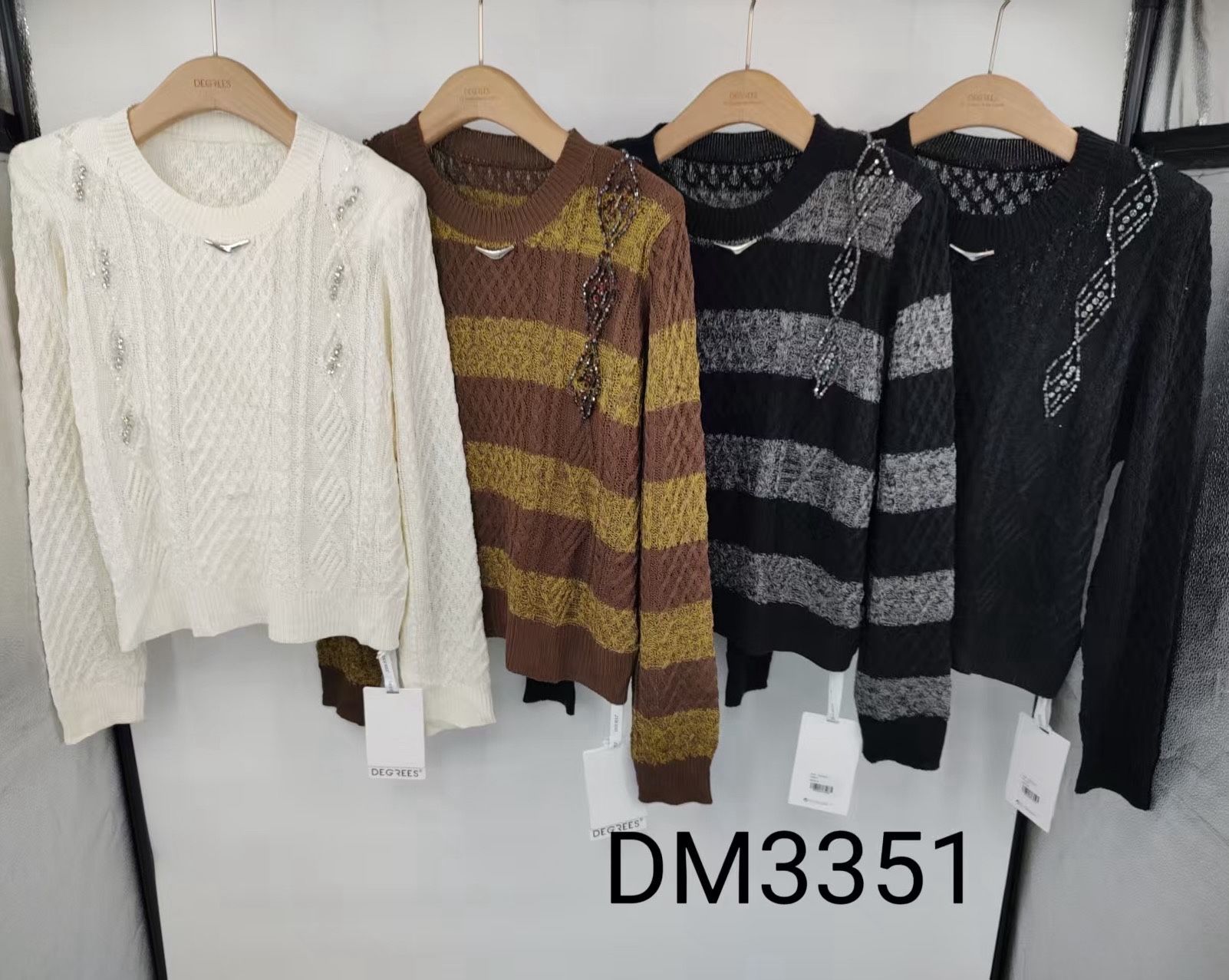 Stud-Detail Sweater