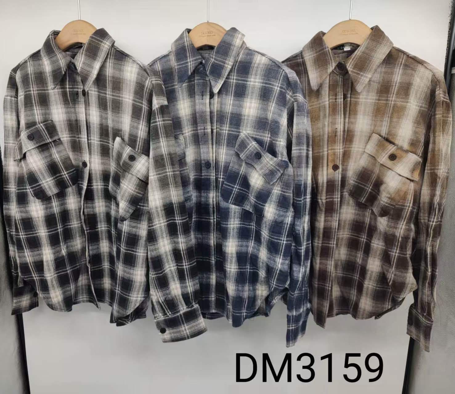 Oversized Check Shirt