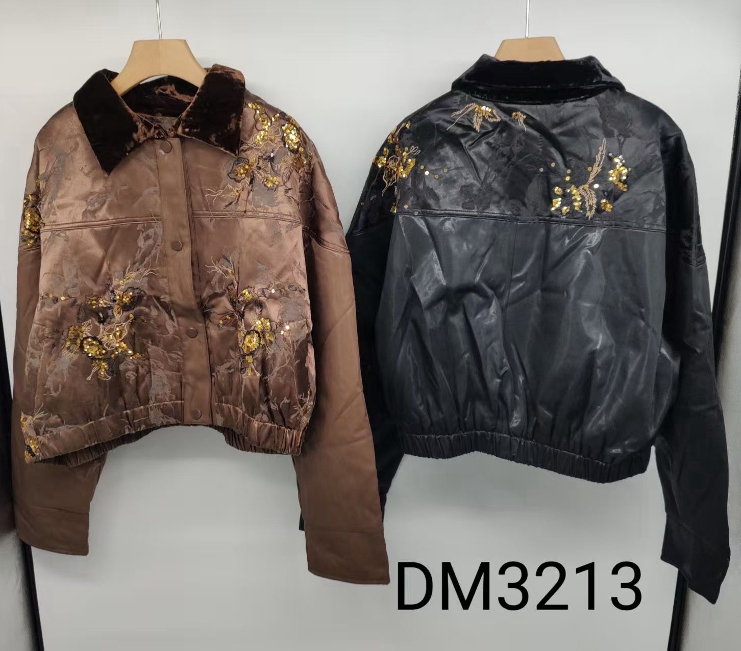 Embroidered Bomber Jacket