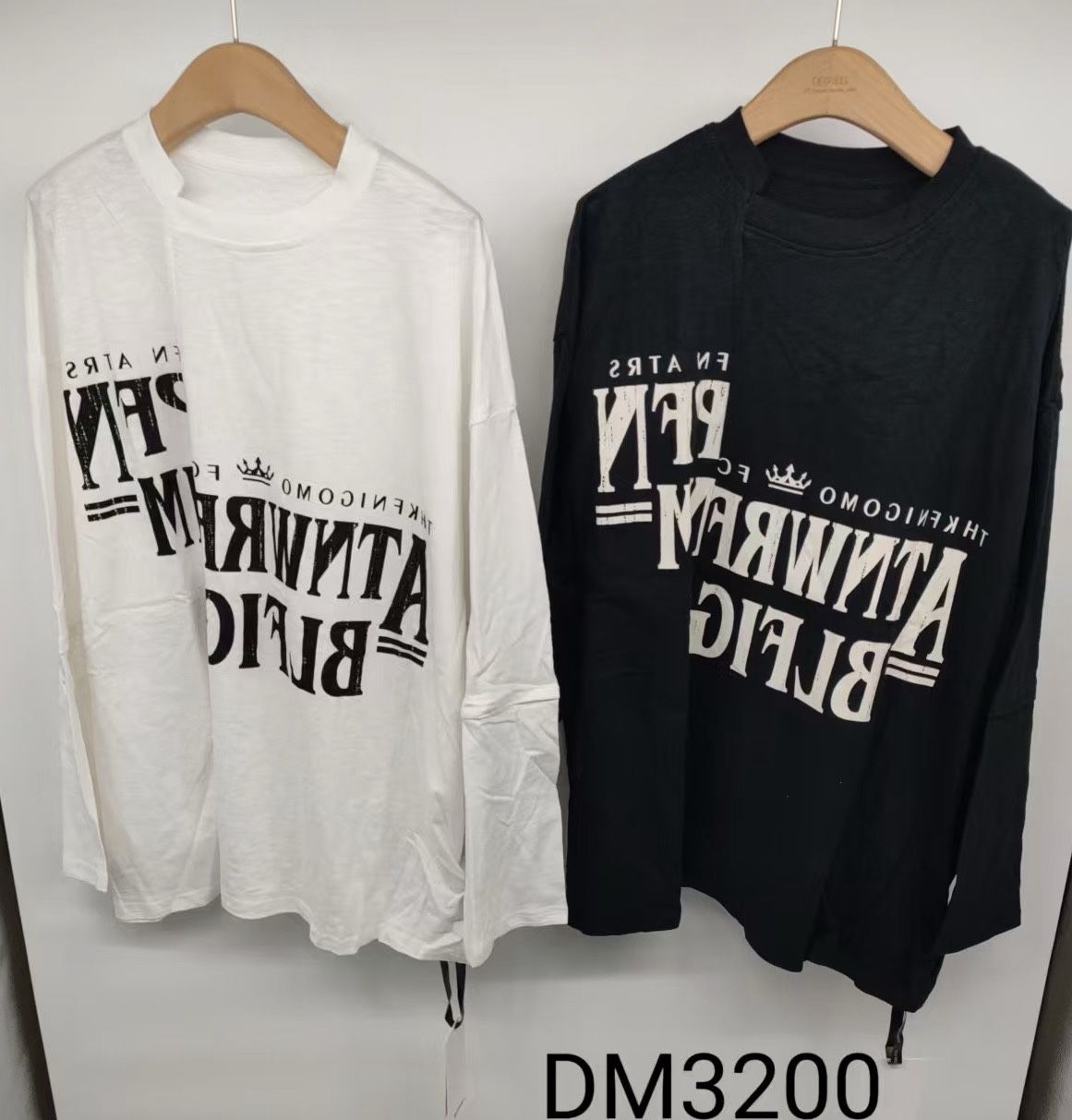 Oversize T‑Shirt with Slogan