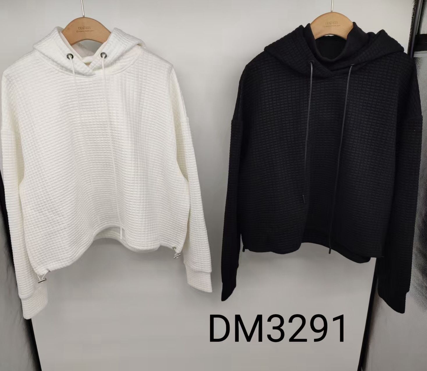 Oversized Hoodie with Drawcords