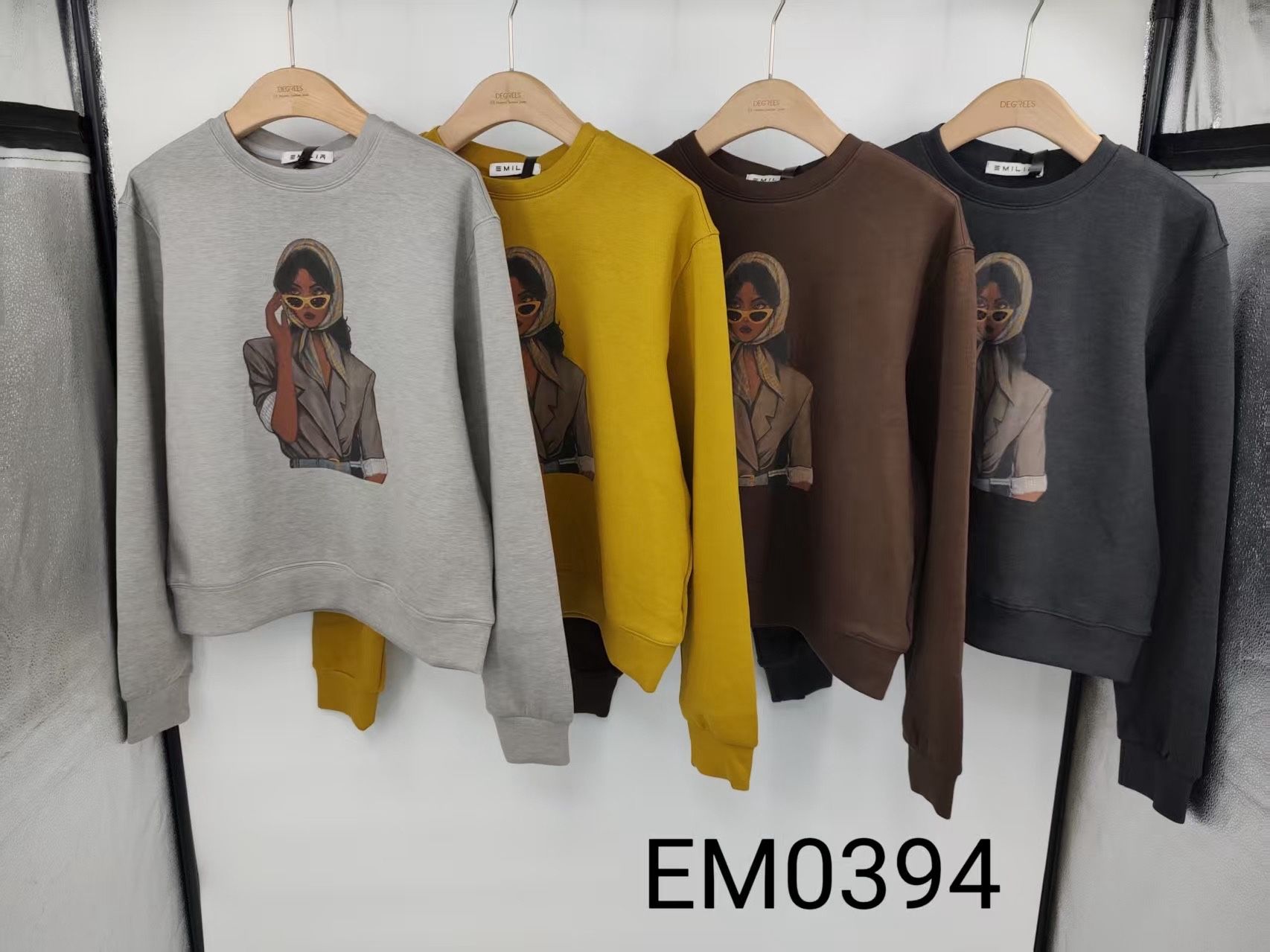Oversize Sweatshirt with Print