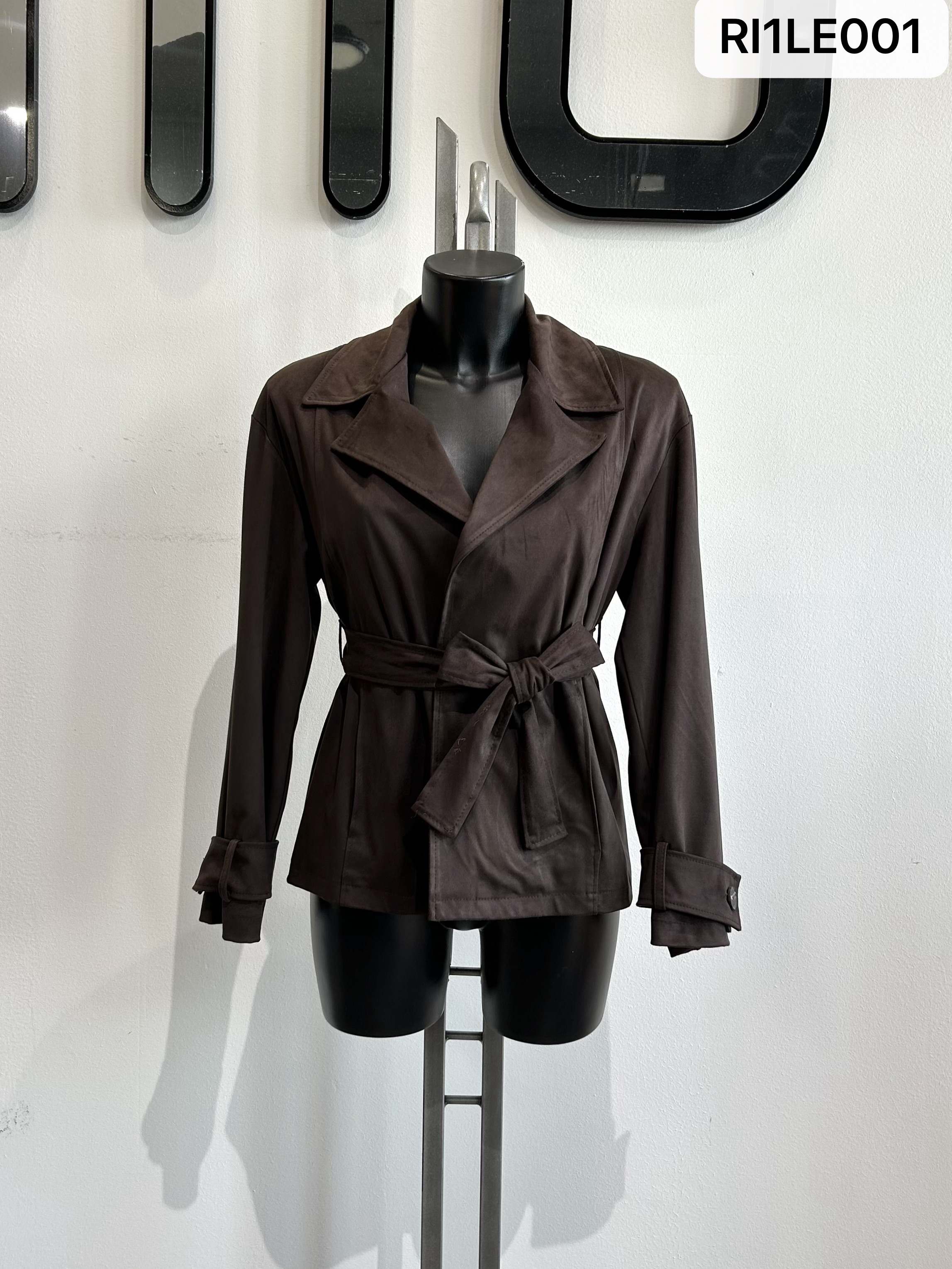 Tailored Tie-Waist Jacket