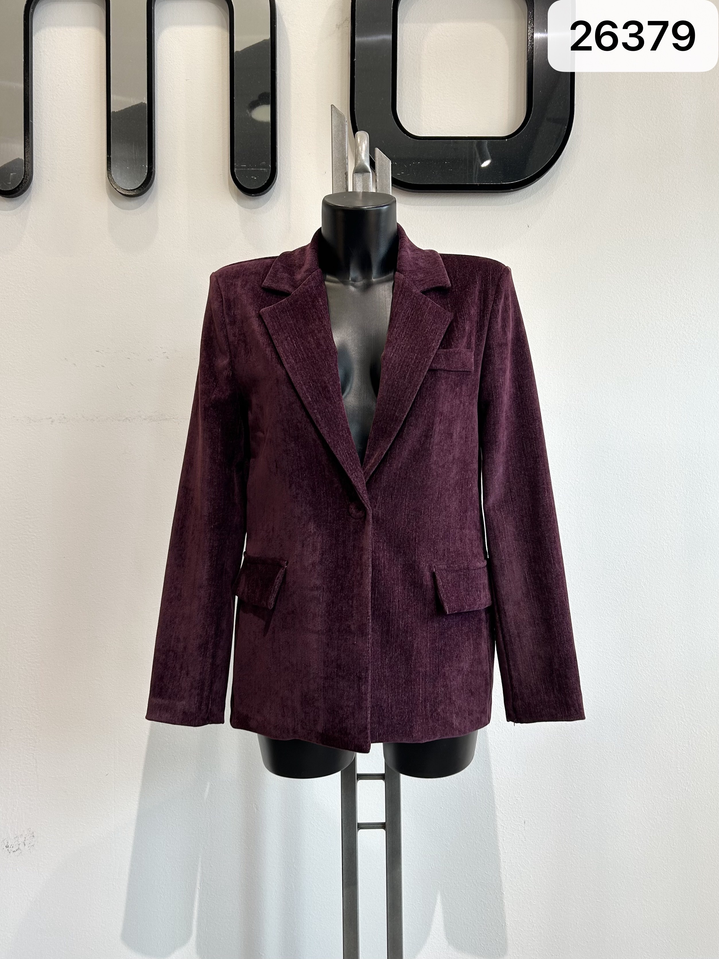 Tailored Hip-Length Blazer