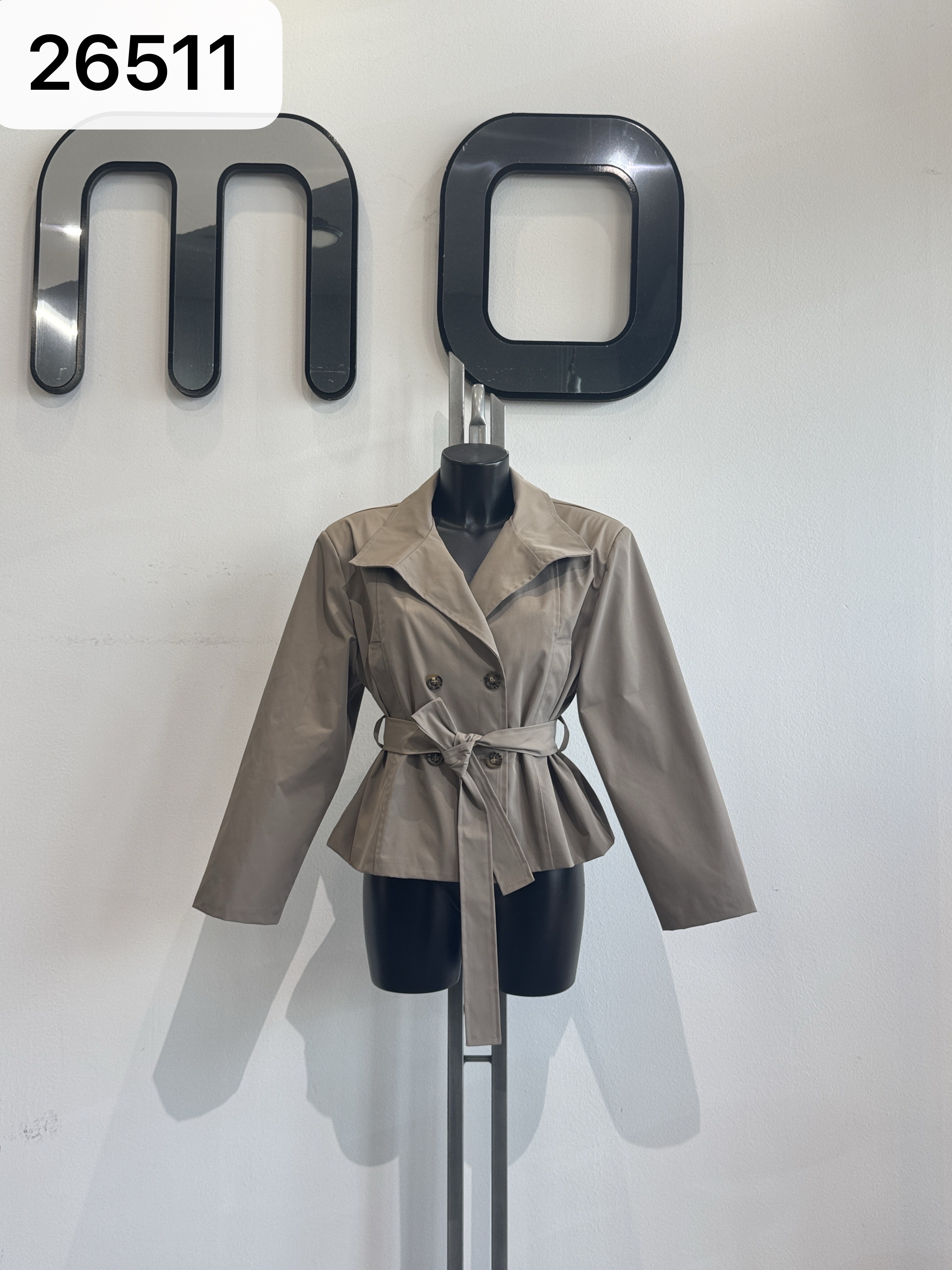Tailored Belted Jacket
