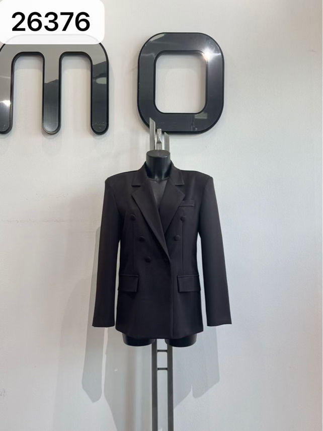 Double-Breasted Tailored Blazer
