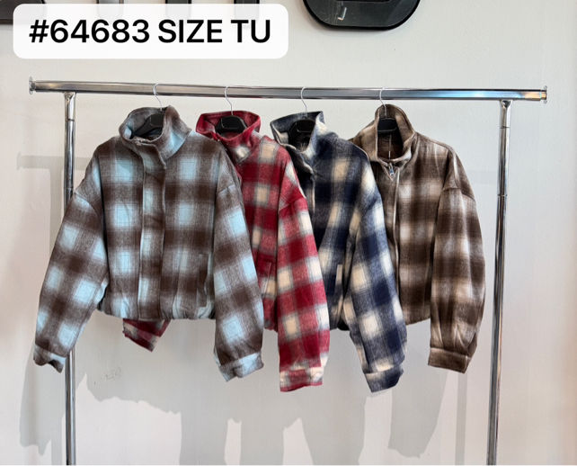 Checked Shirt Jacket