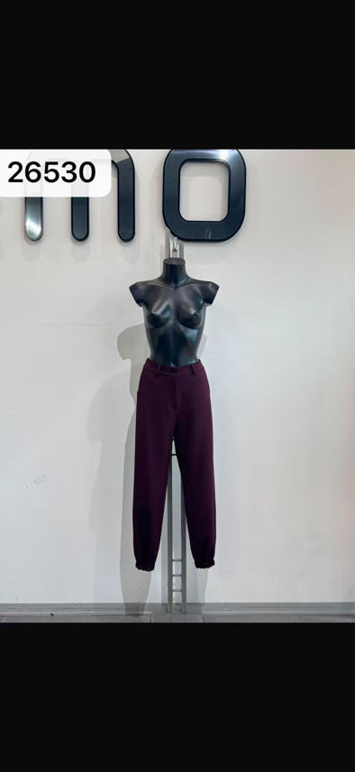 Straight Jogger Sweatpants with Elastic Waist