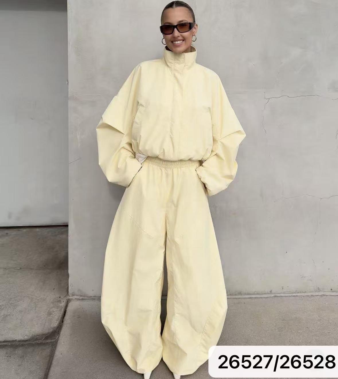 Relaxed Set with Mock Neck