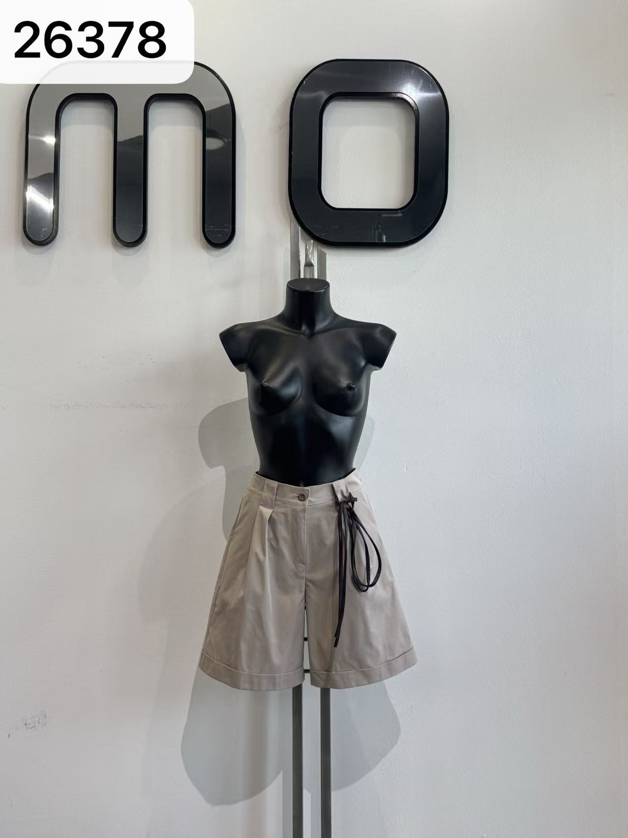 Bermuda Shorts with Belt
