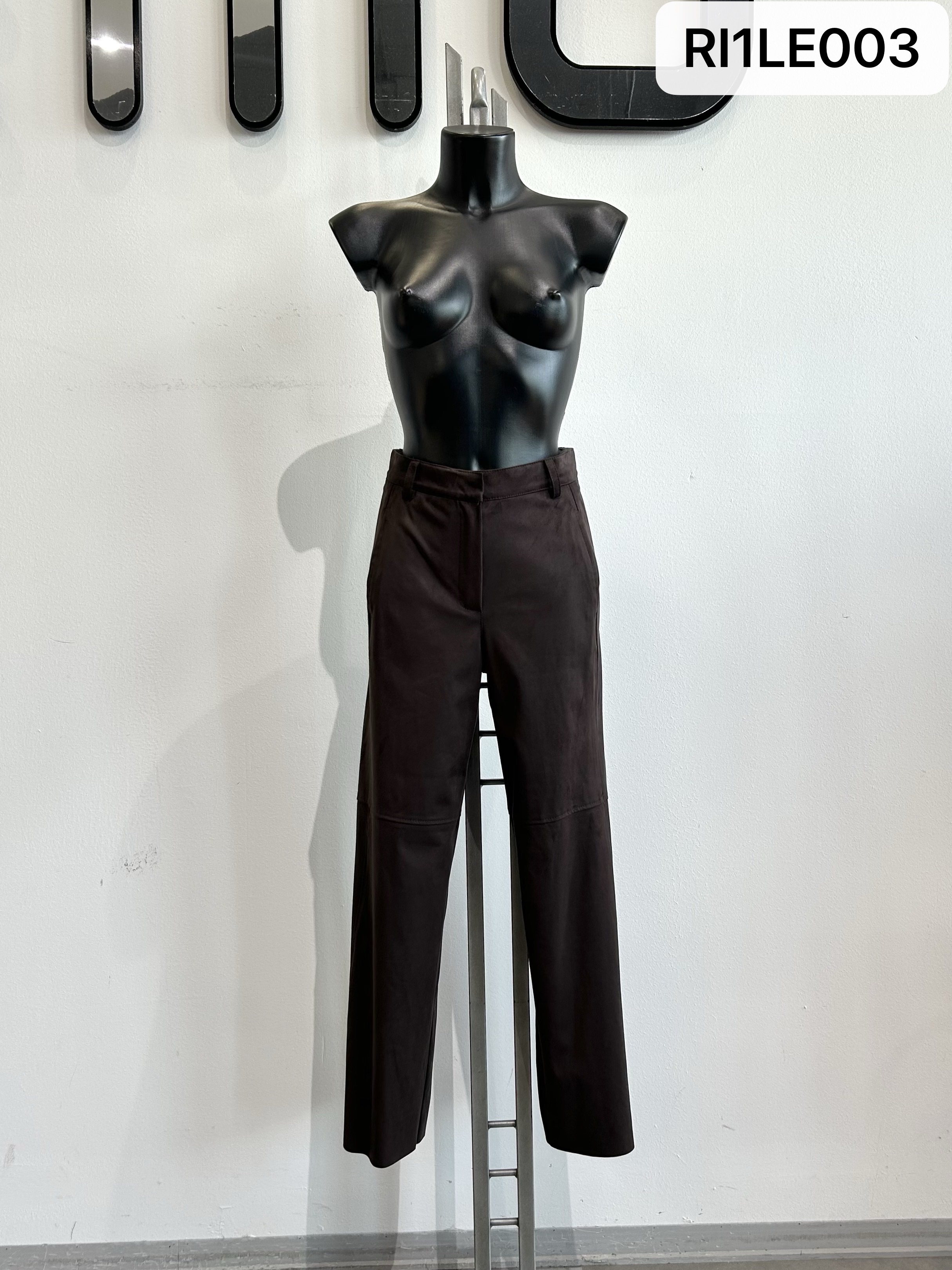Straight Ankle-Length Trousers