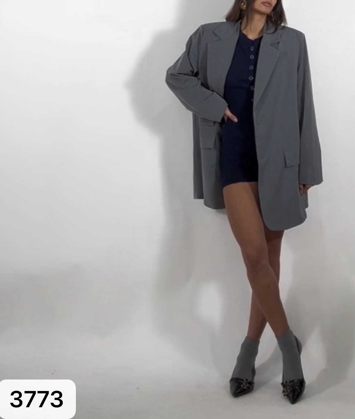 Elongated Oversize Blazer