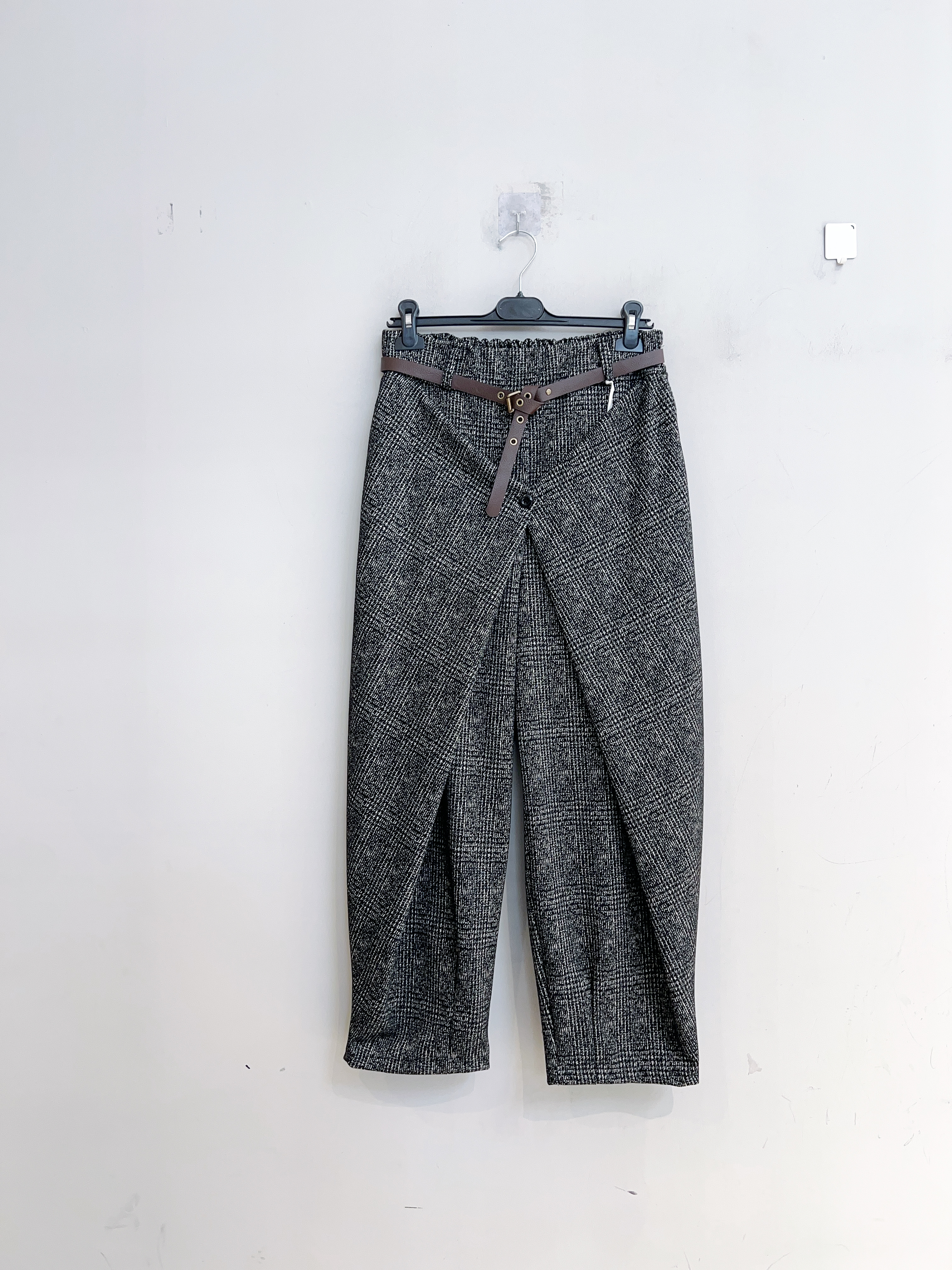 Bell‑Bottom Trousers with Belt