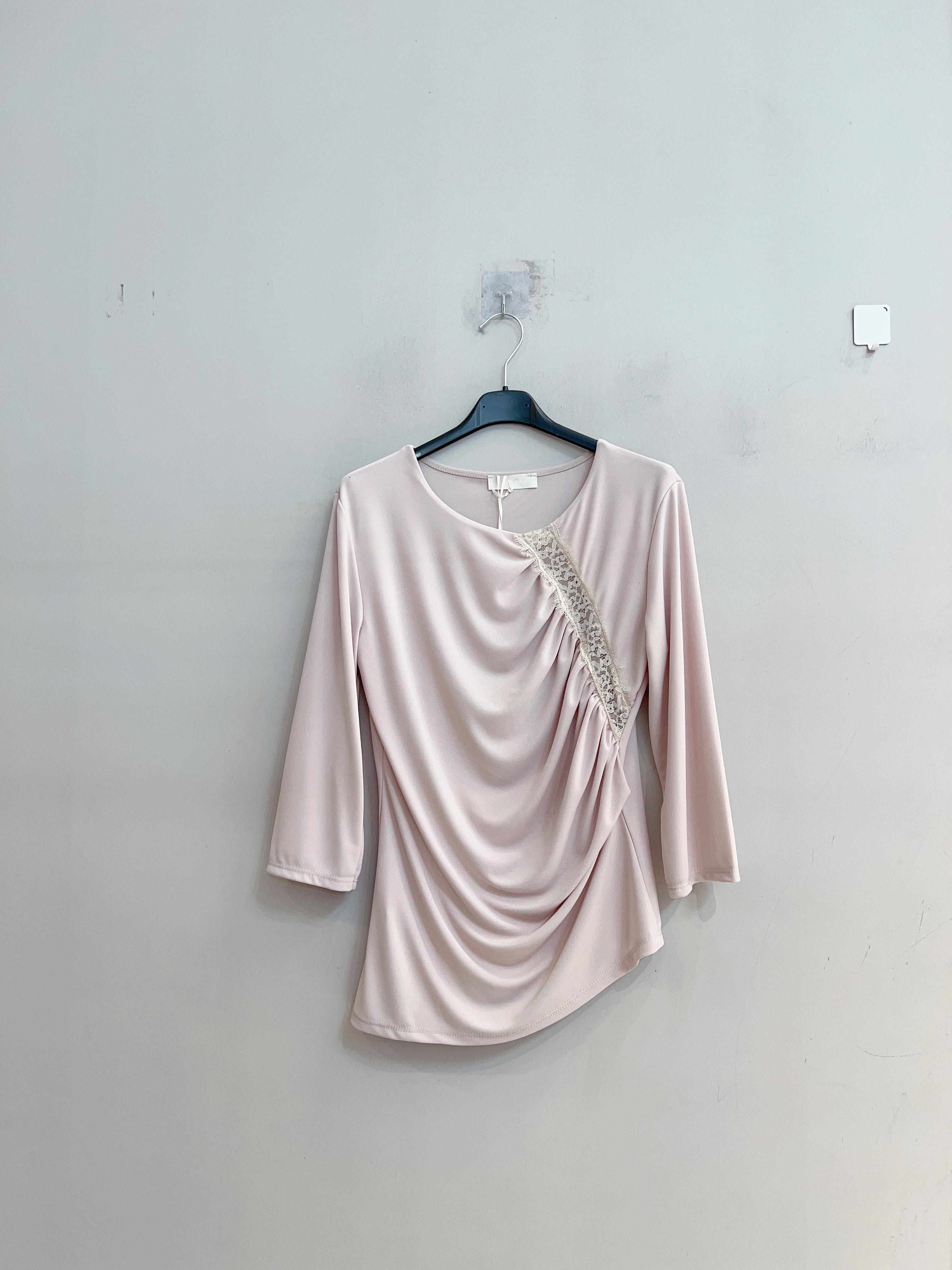 Asymmetric Ruched Blouse