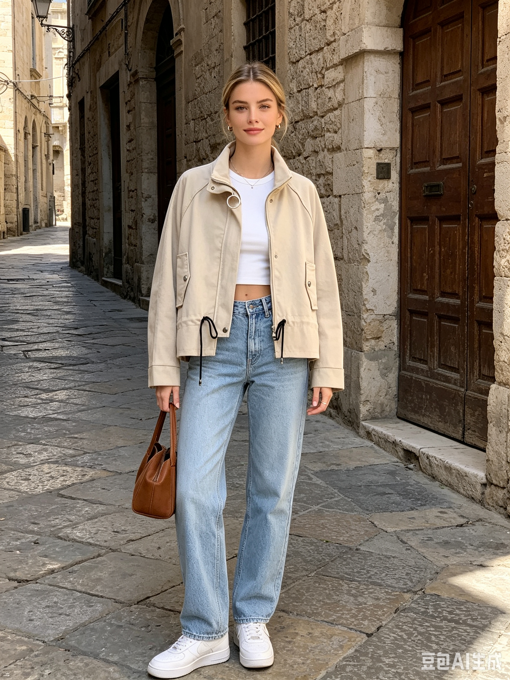 Regular Jacket with Collar