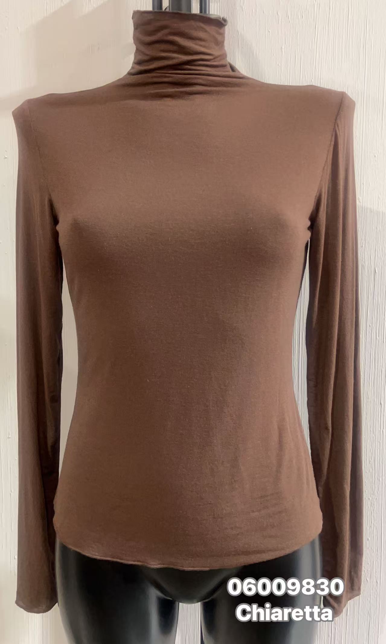 Fitted Ribbed Polo Top