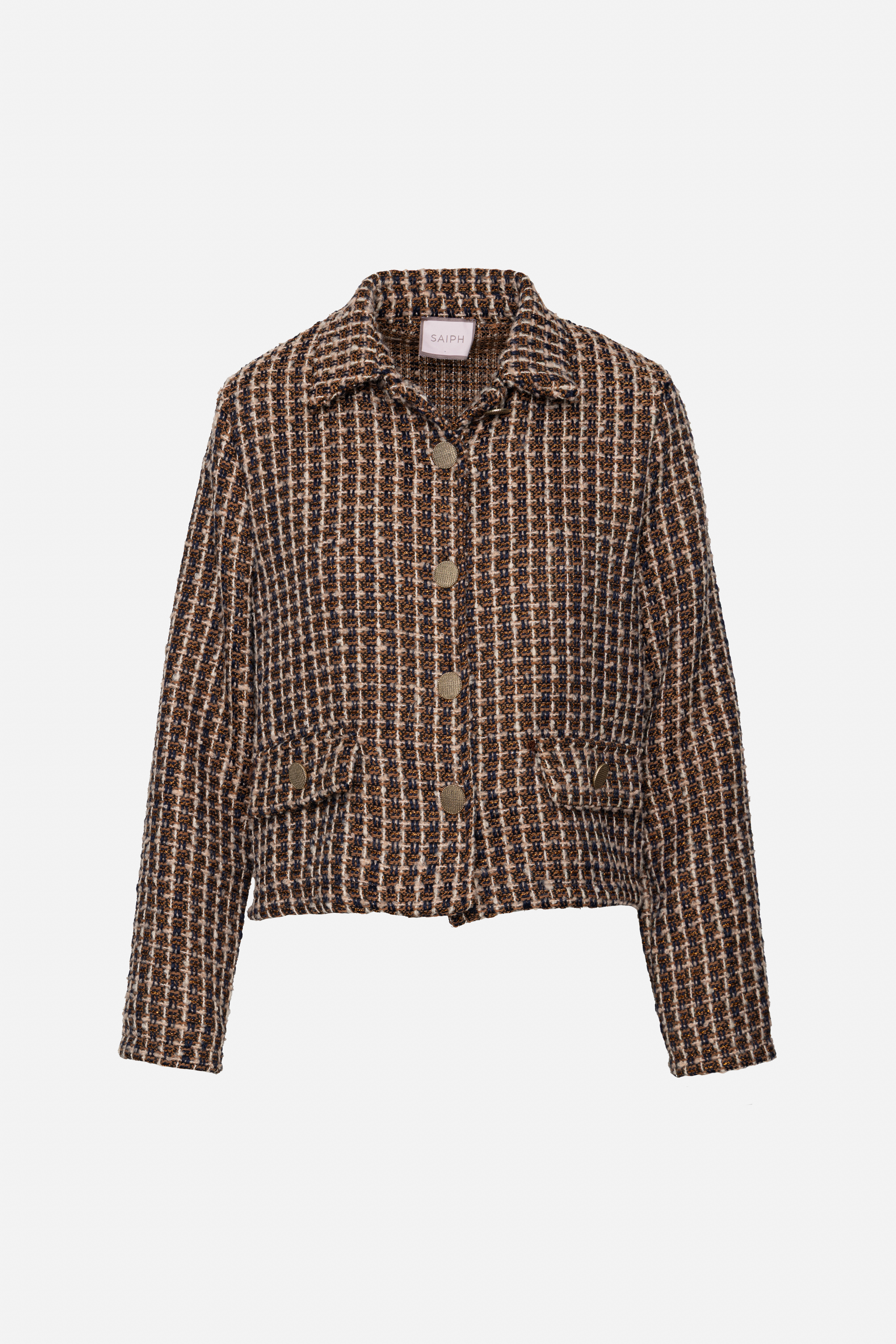 Cropped Tweed Jacket