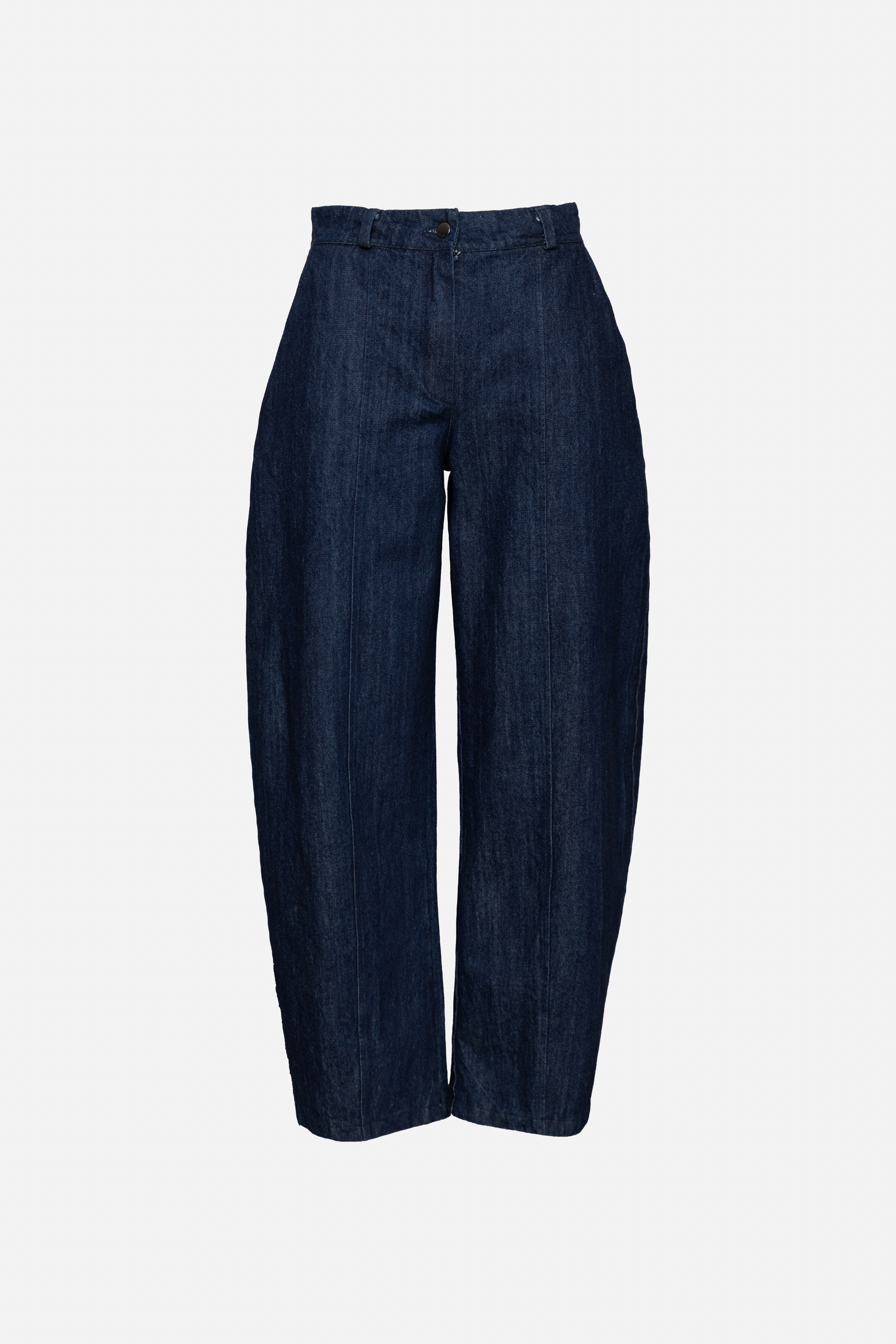 High-Rise Straight Jeans
