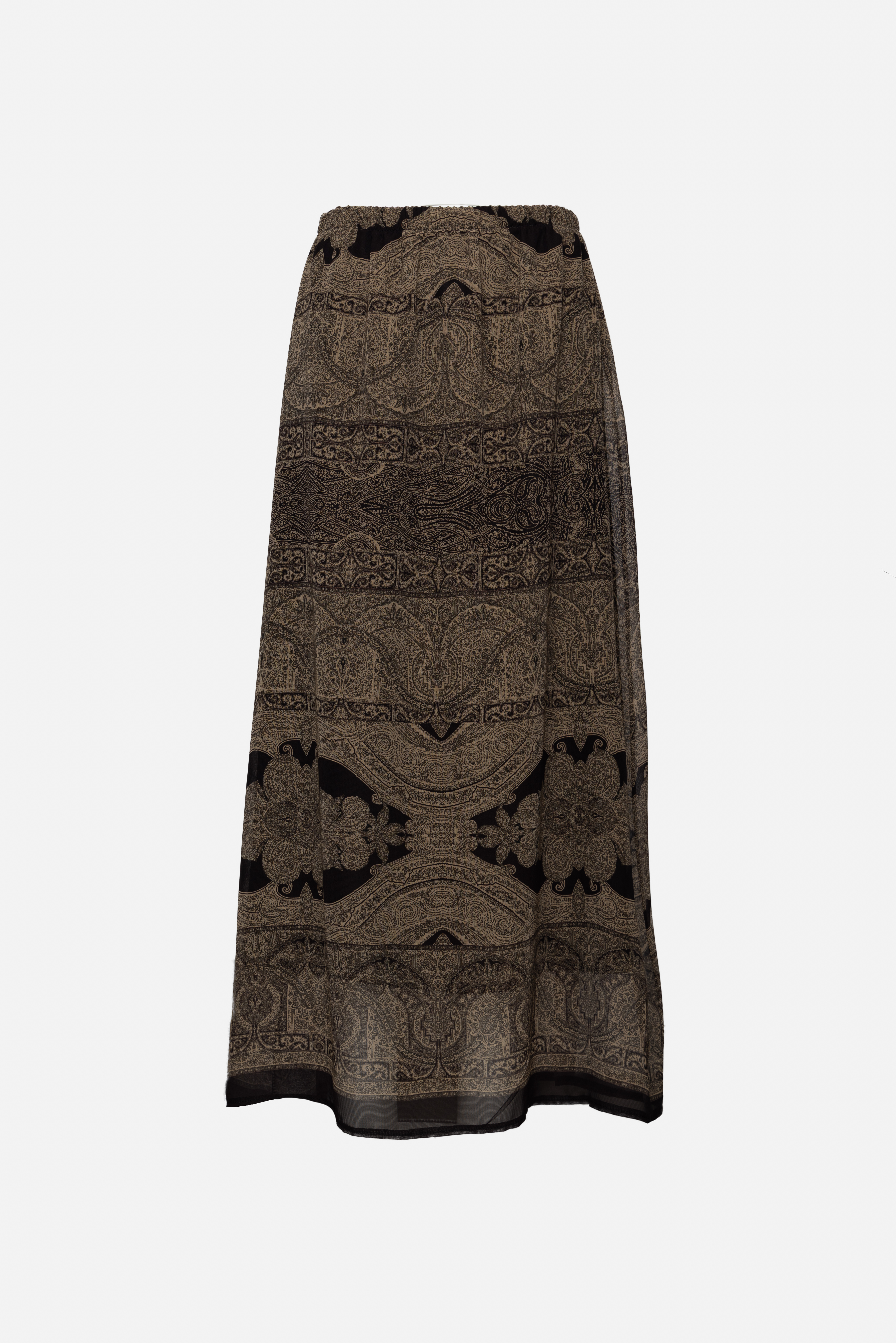 Maxi A-line Ornament Skirt
