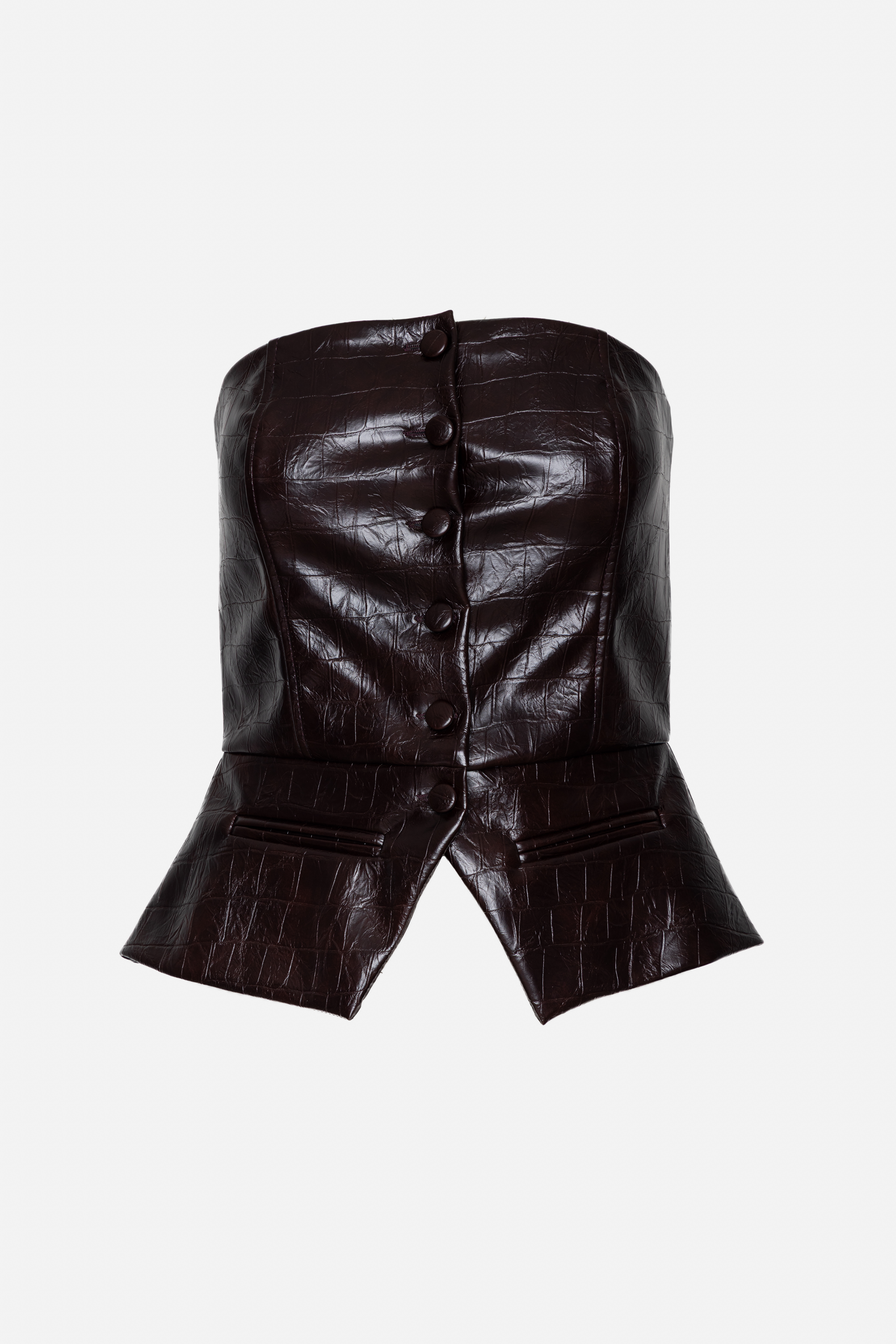 Peplum Corset Top