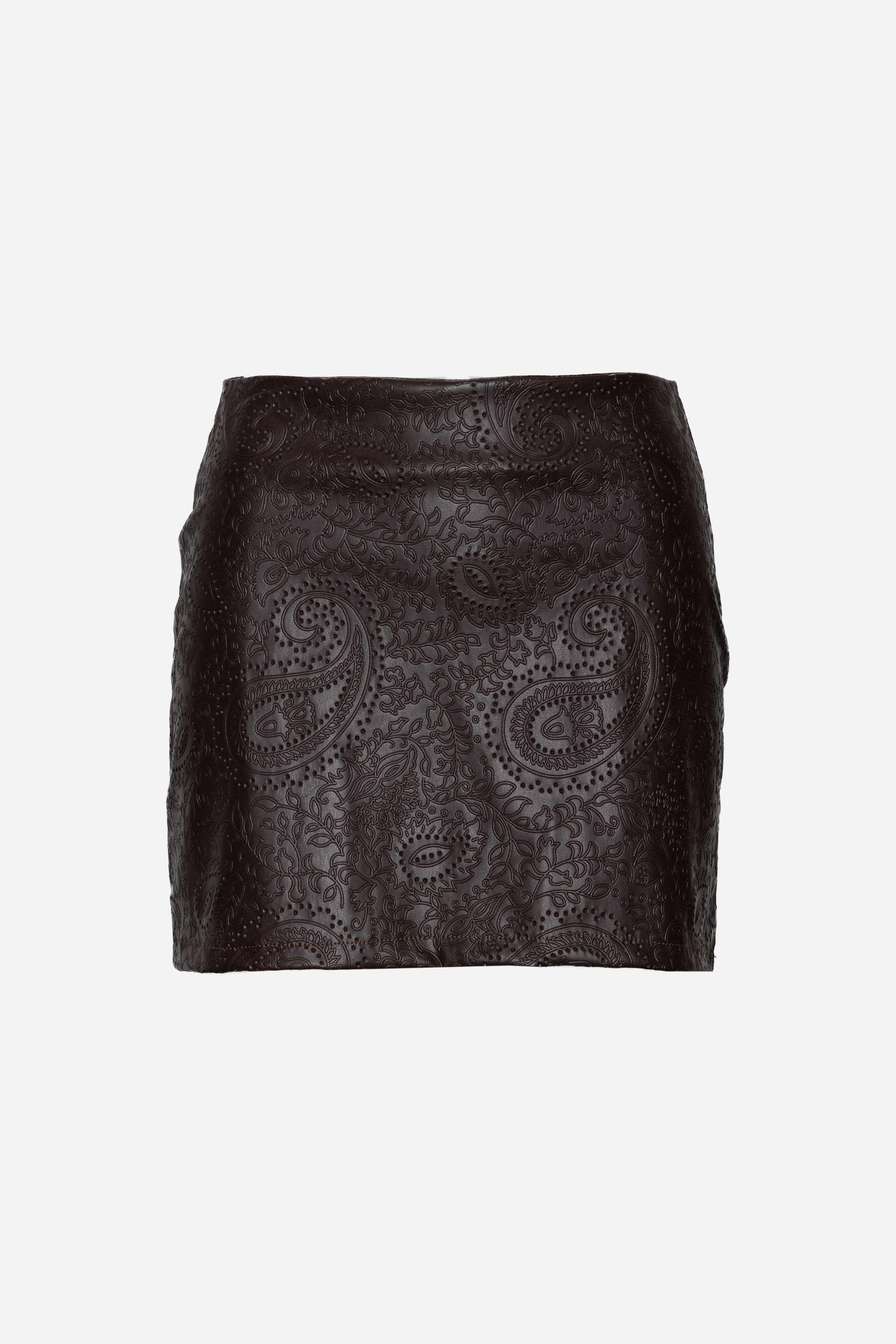 Paisley Mini Pencil Skirt