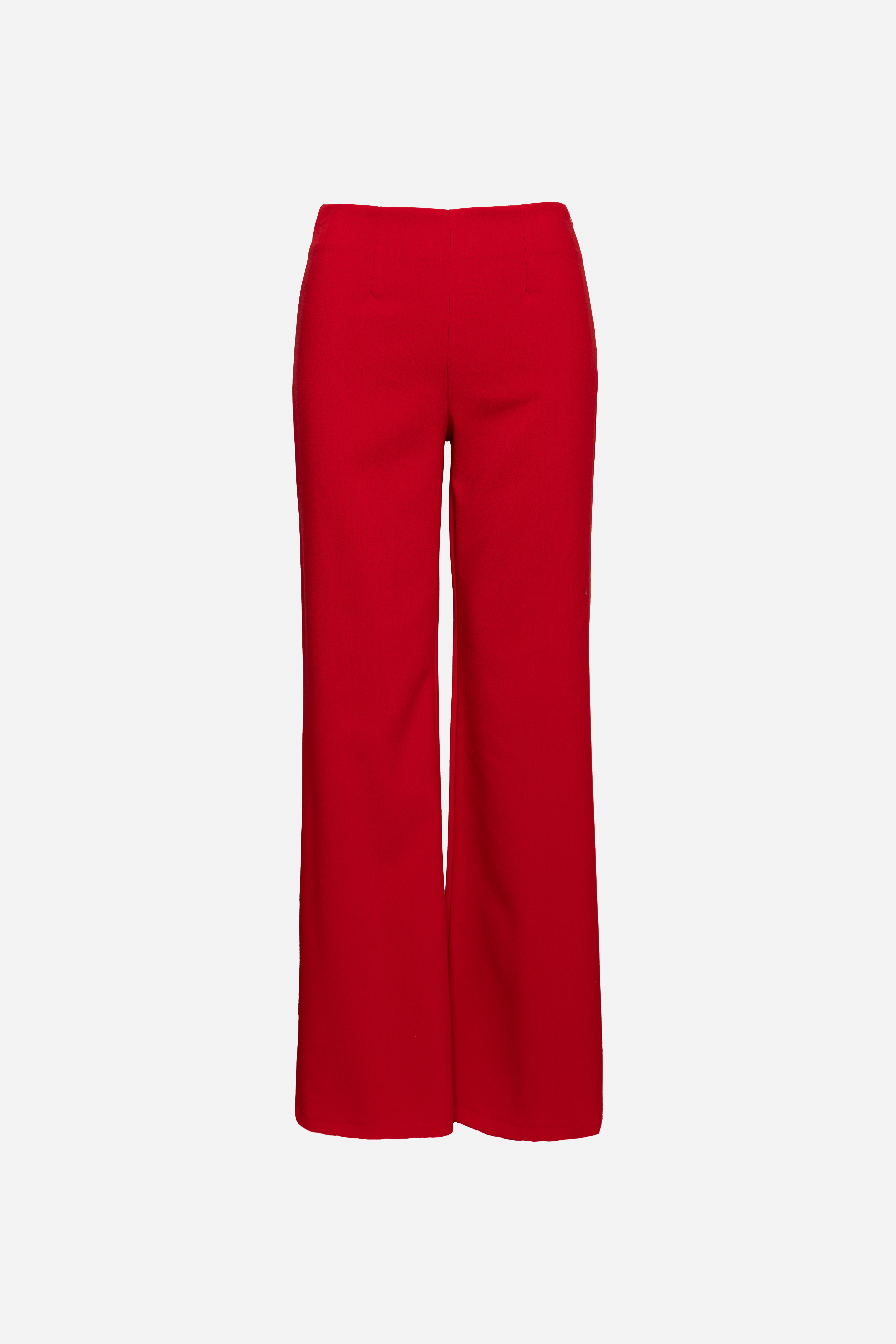 High-Waist Wide-Leg Trousers