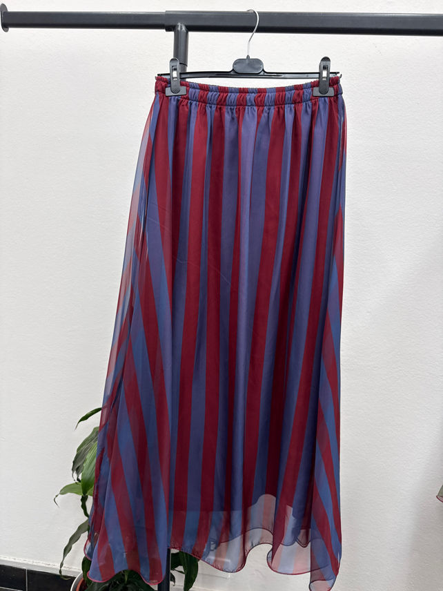 Pleated Midi Skirt