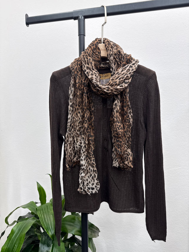 Short Ribbed Cardigan