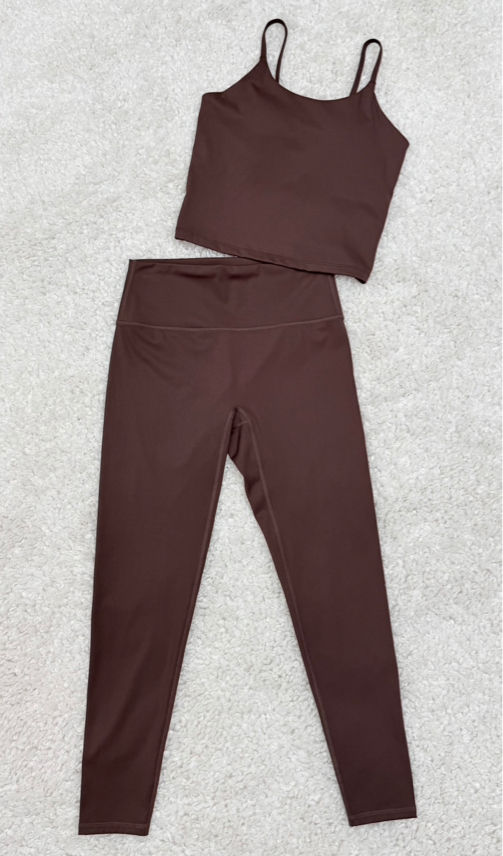 Fitted Top and Leggings Set