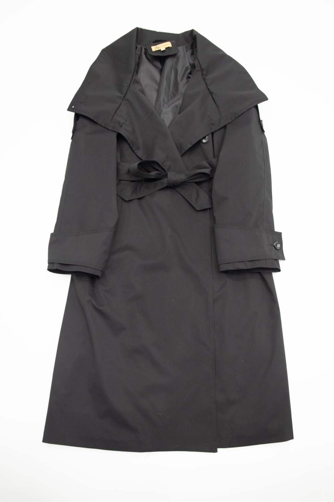 Midi Tie-Waist Trench Coat