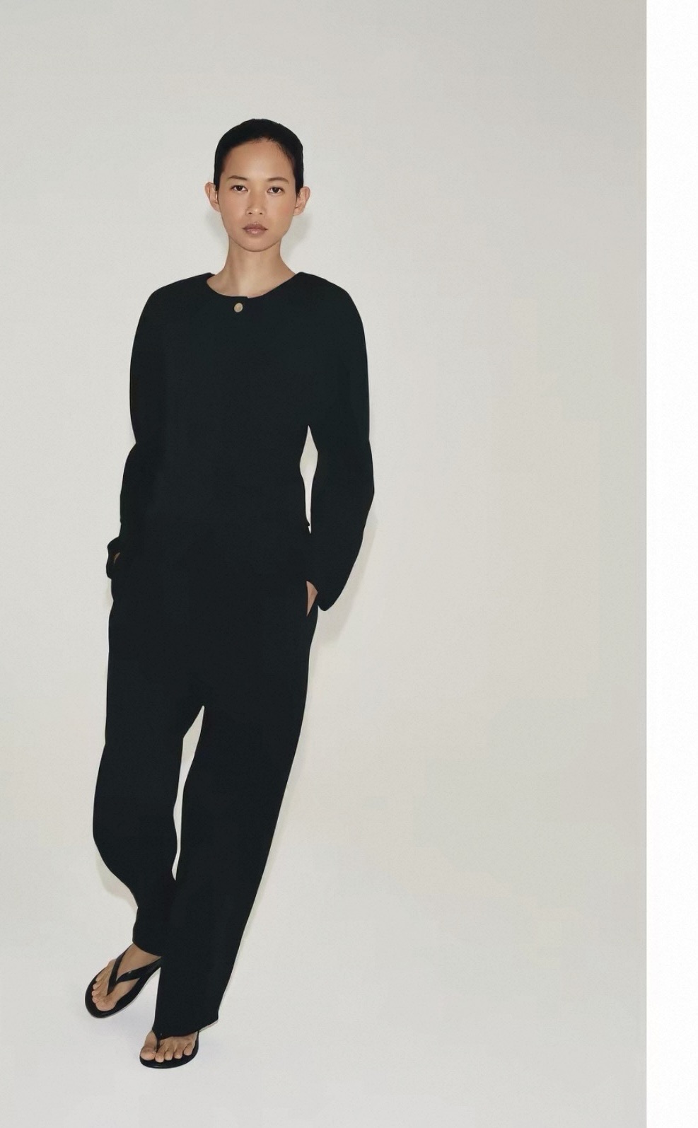 Relaxed Sweat Set — Sweatshirt & Wide Trousers