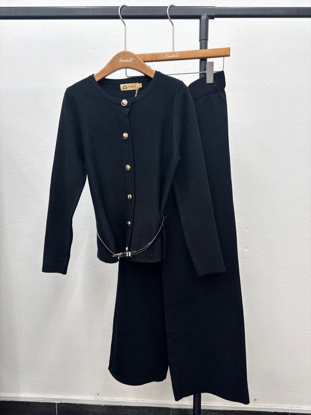 Knit Set with Belt