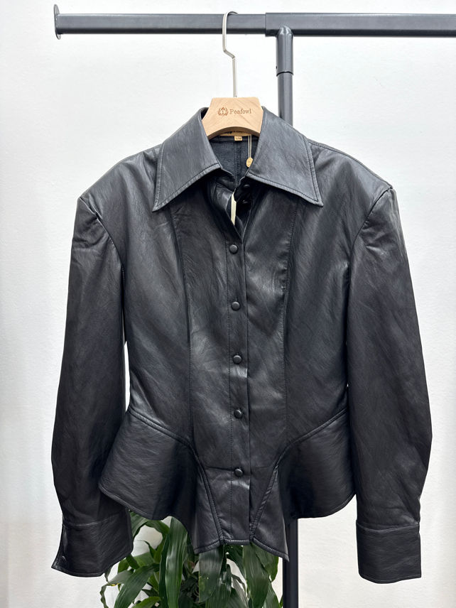 Fitted Peplum Jacket