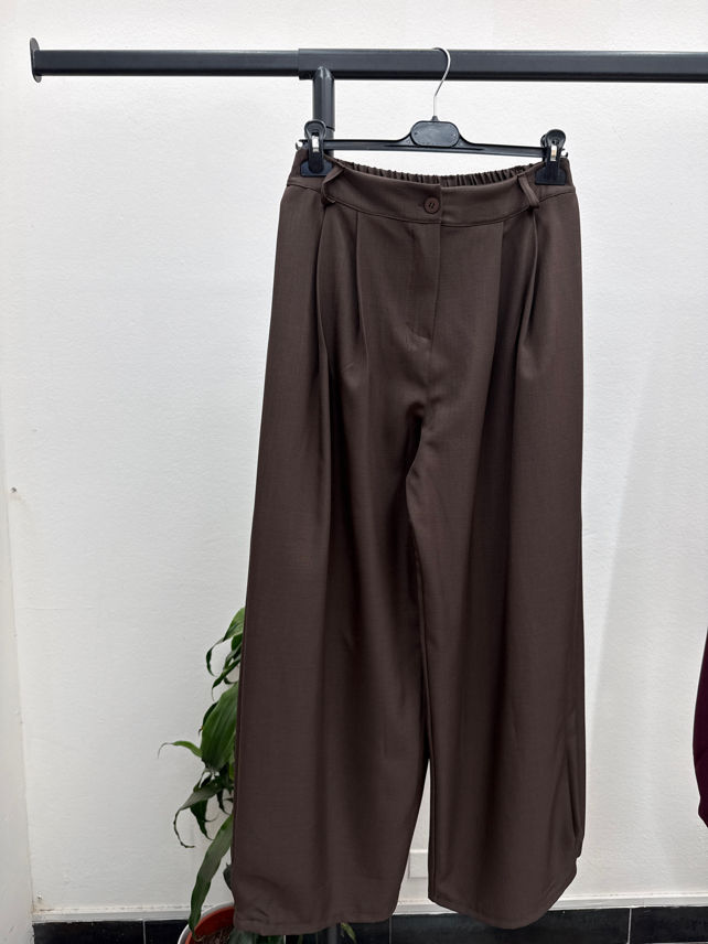 Pleated Balloon Trousers