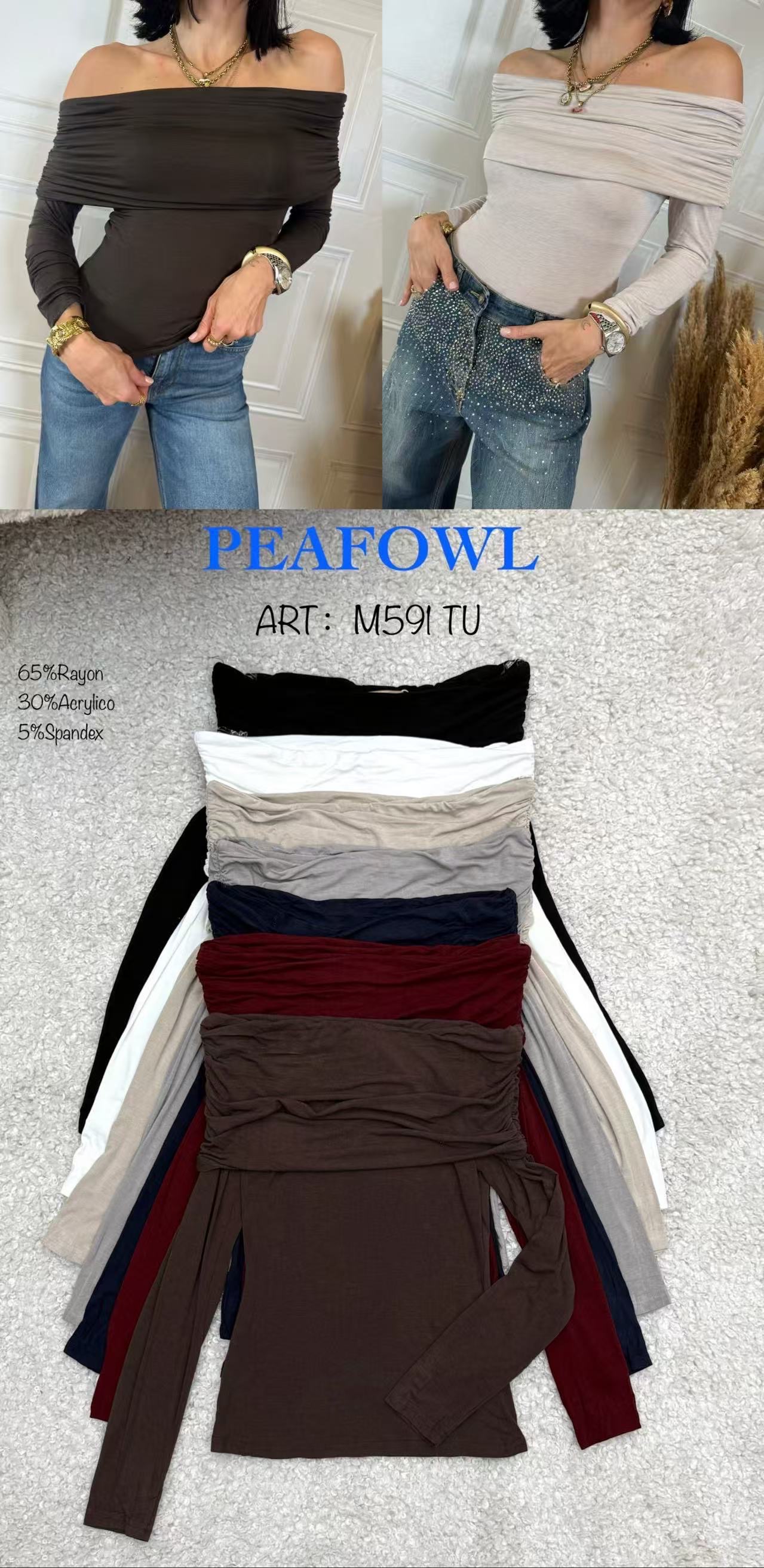 Fitted Bardot Top
