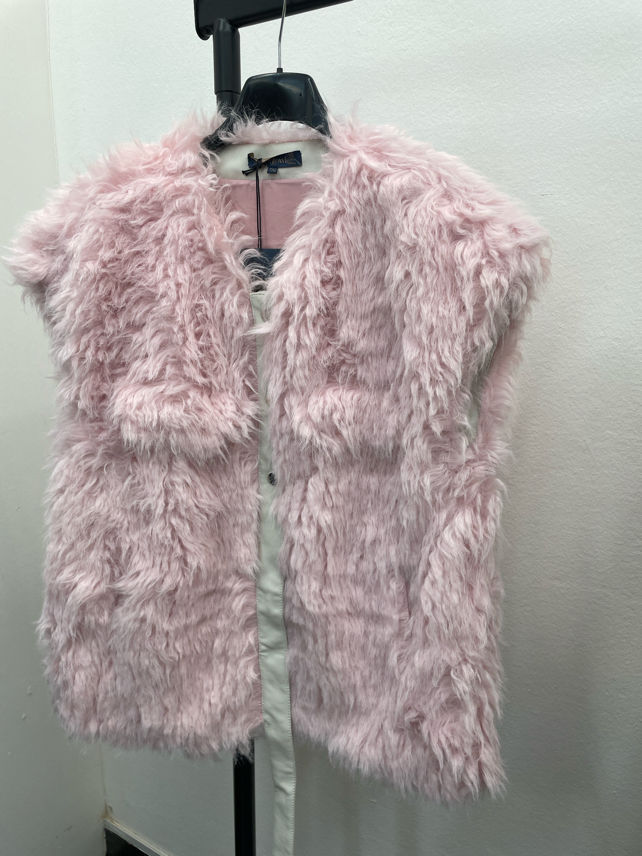 Plush Hip-Length Vest