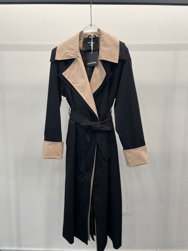 Wrap Midi Trench Coat