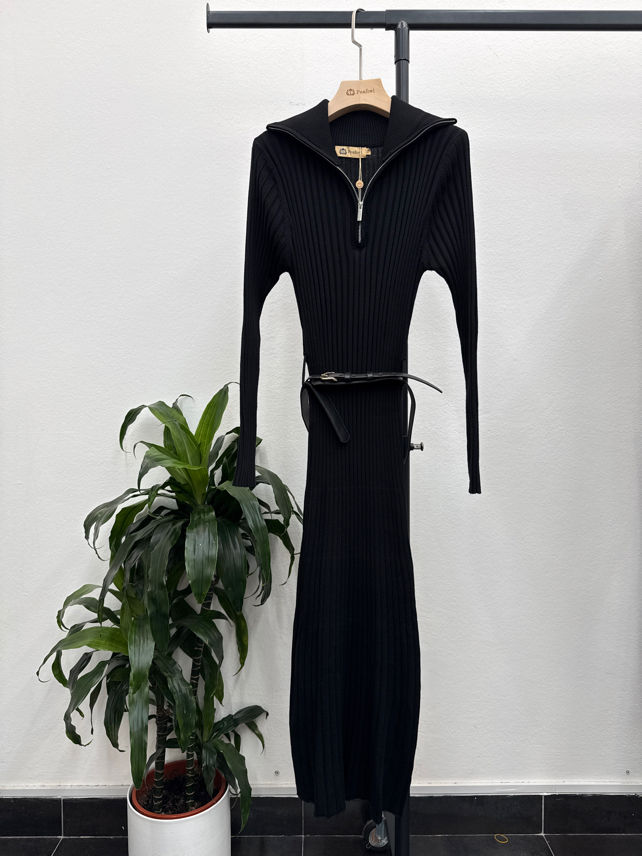 Maxi Dress with Collar