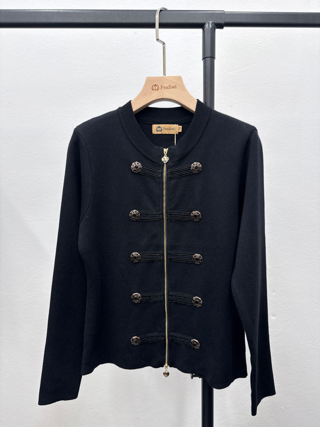 Zip-Up Cardigan