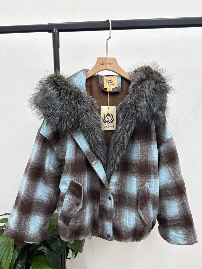 Short Hooded Jacket