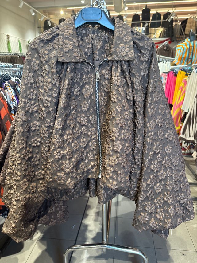 Relaxed Zip-Up Jacket