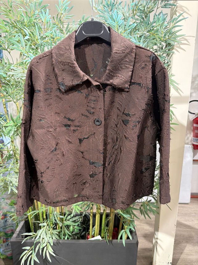 Short Blazer-Style Jacket
