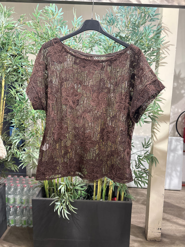 Embroidered Lace Blouse