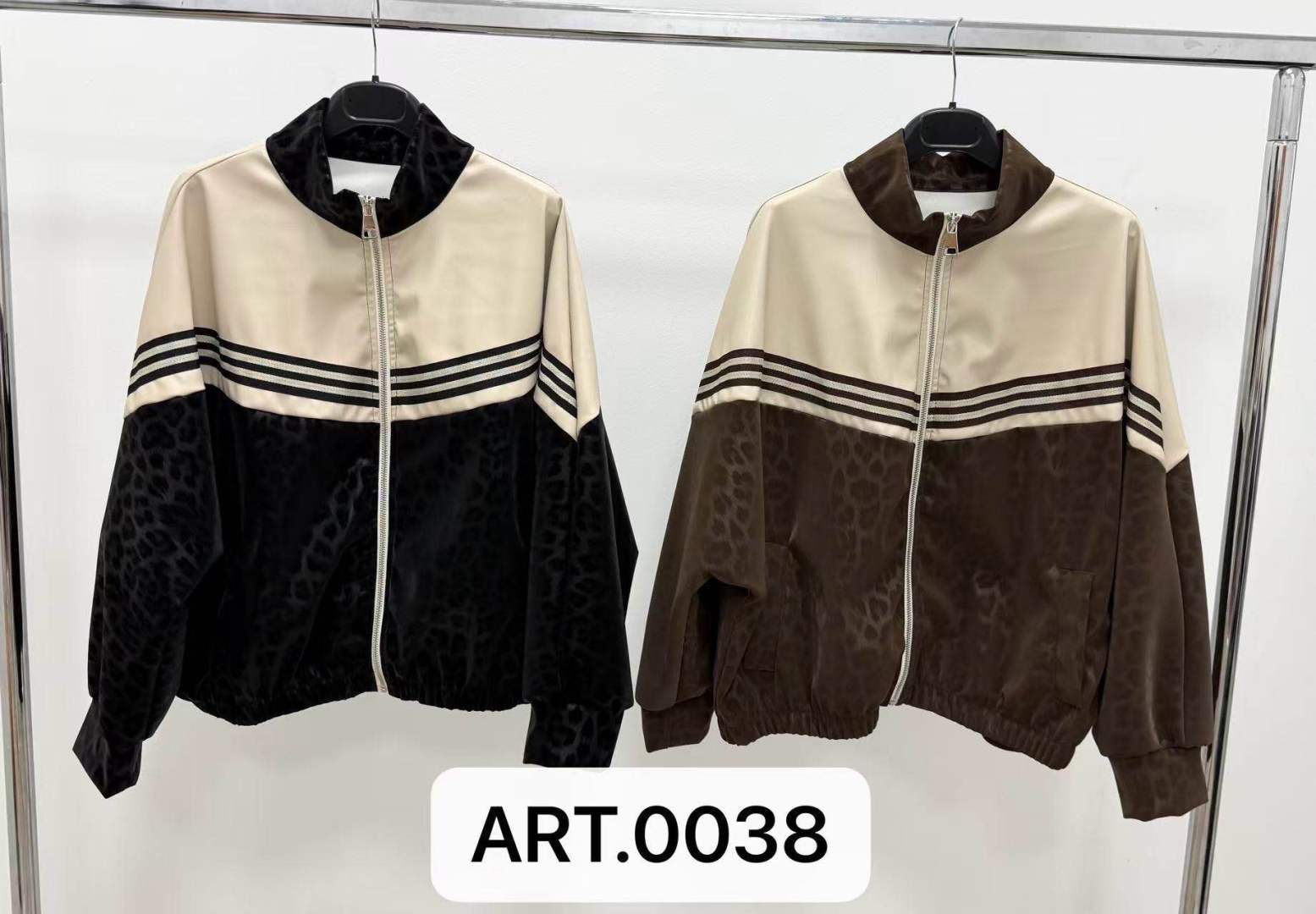 Velour Bomber Jacket