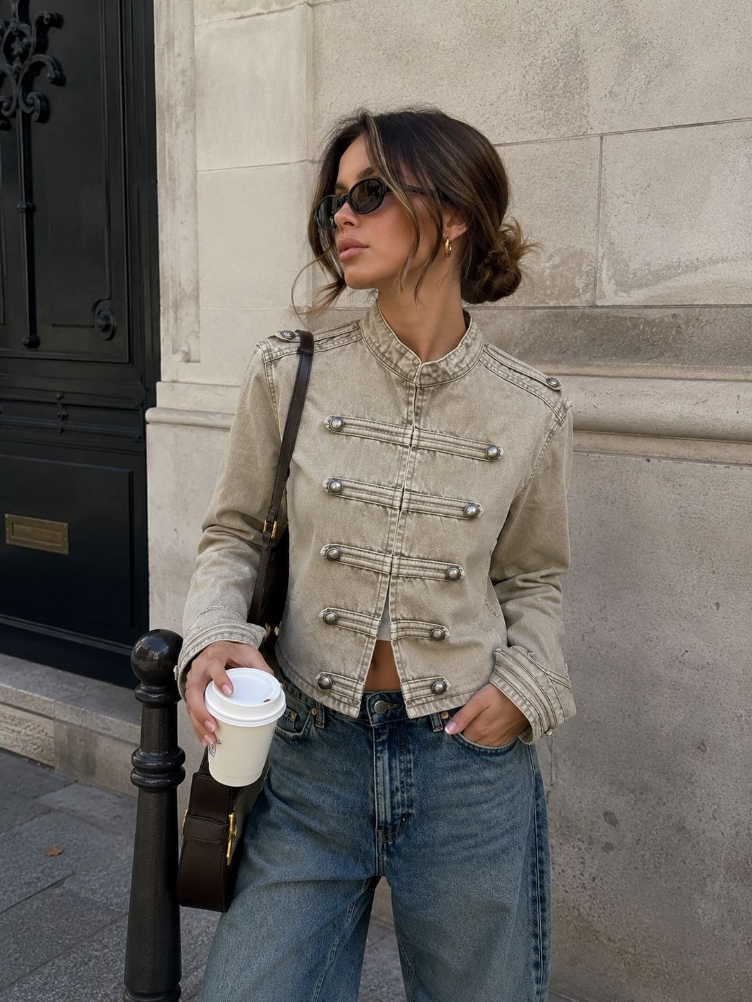 Regular Jacket with Collar